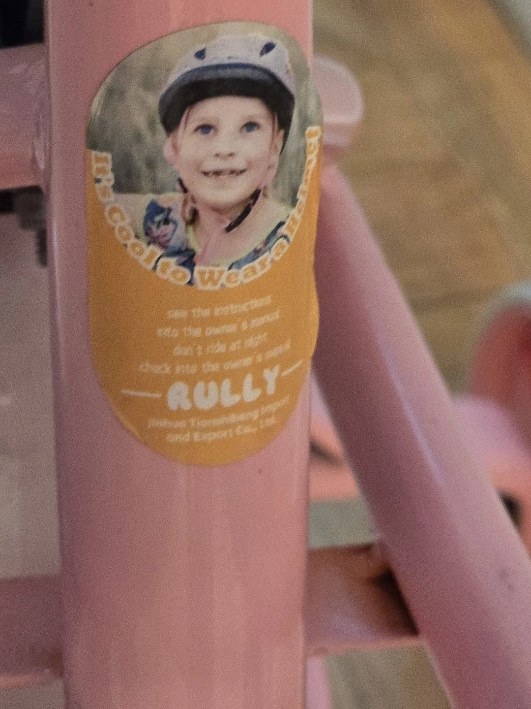 RULLY Pink Kids Bicycle with Basket and Rear Seat - photo 2