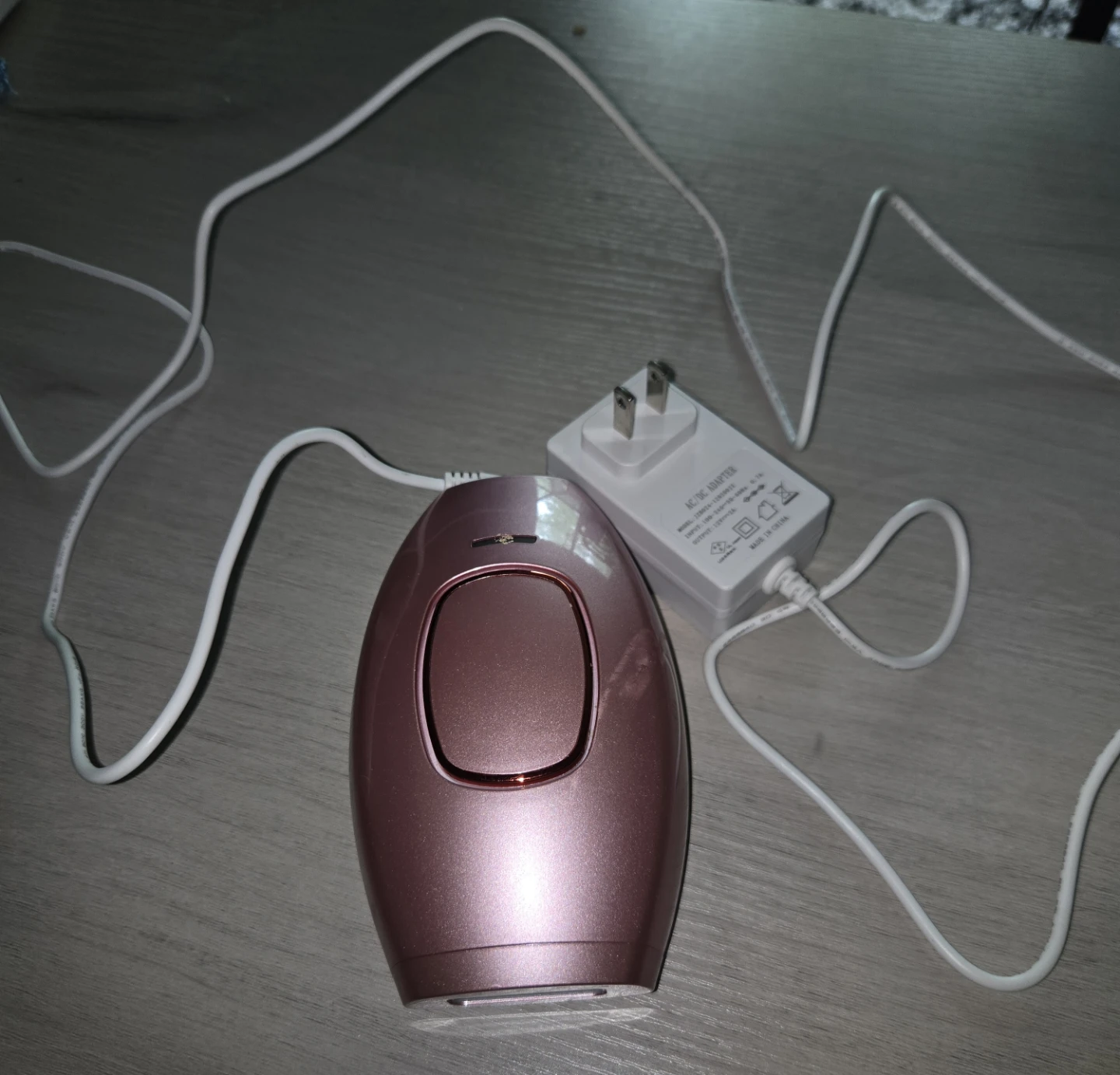 Rose Gold IPL Hair Removal Device