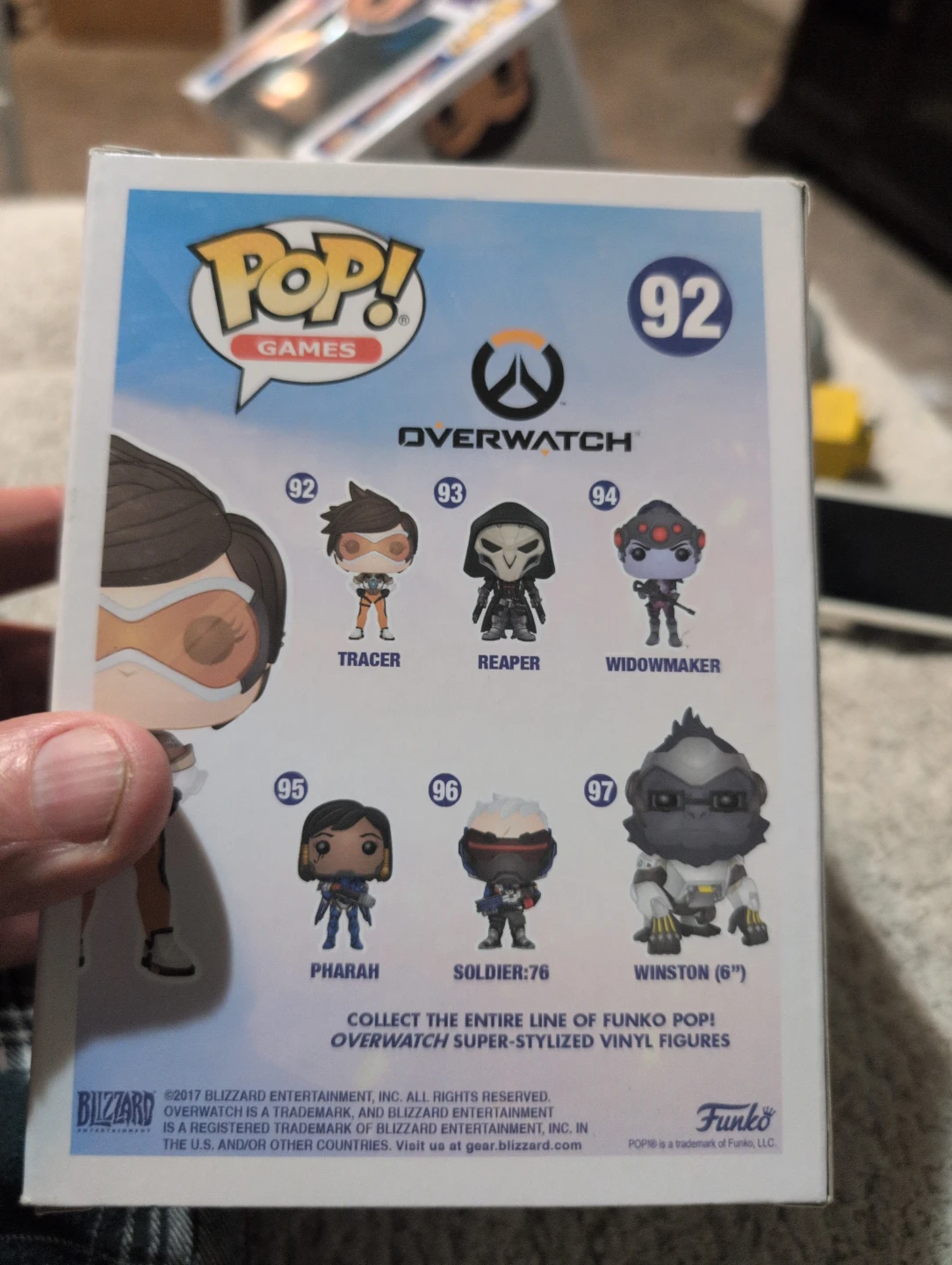 Funko Pop! Overwatch 92 Tracer Vinyl Figure - photo 2