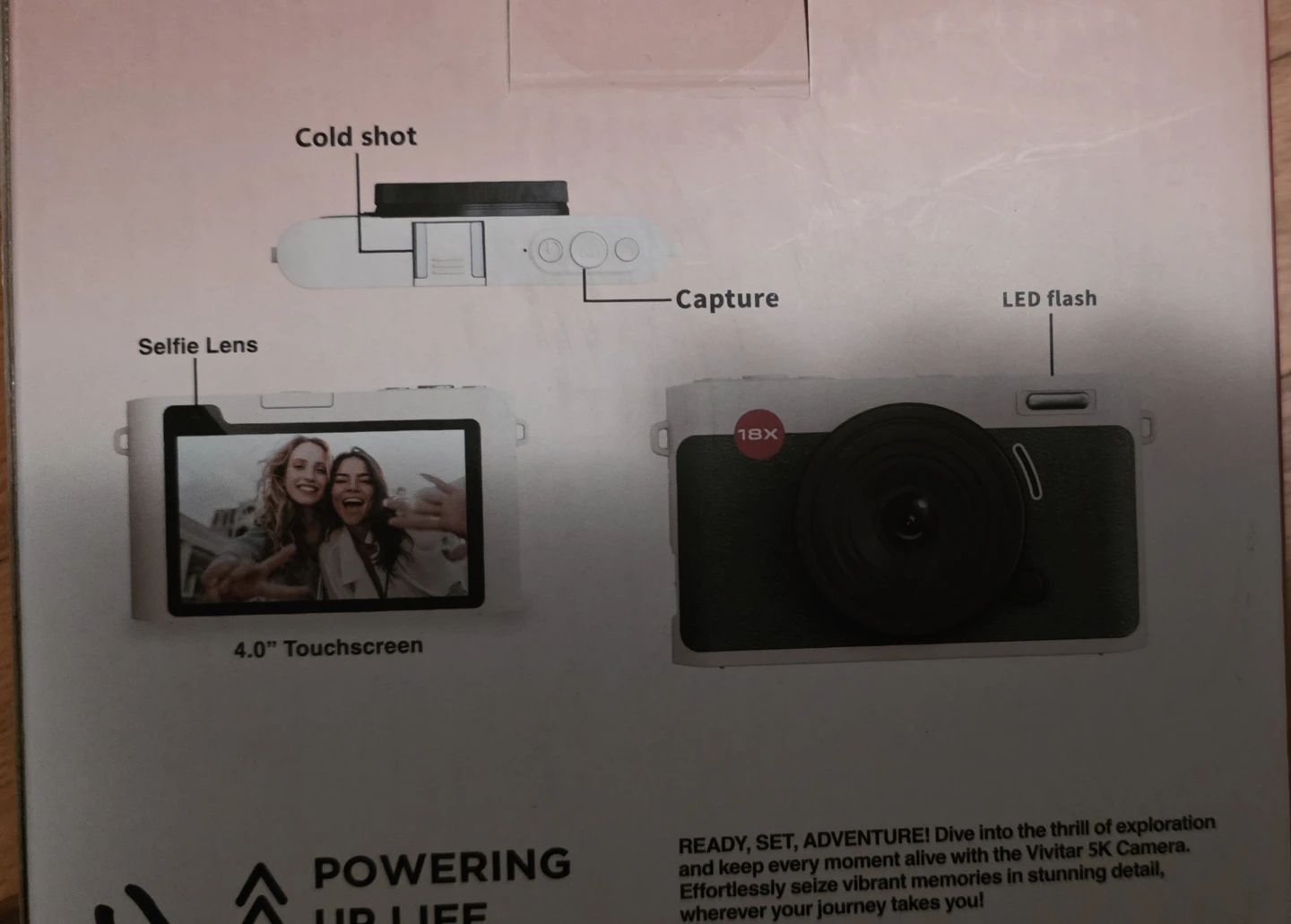 Vivitar Dual Lens Digital Camera 5K