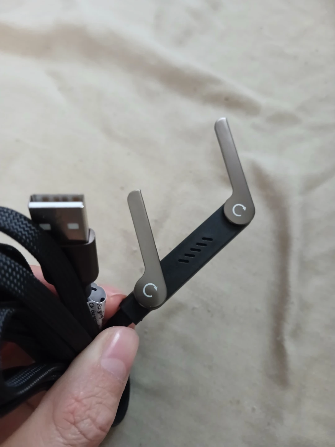 65W USB-C Charging Cable W/ Folding Stand - photo 3