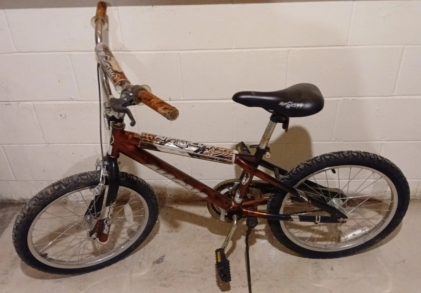 Red BMX Bike