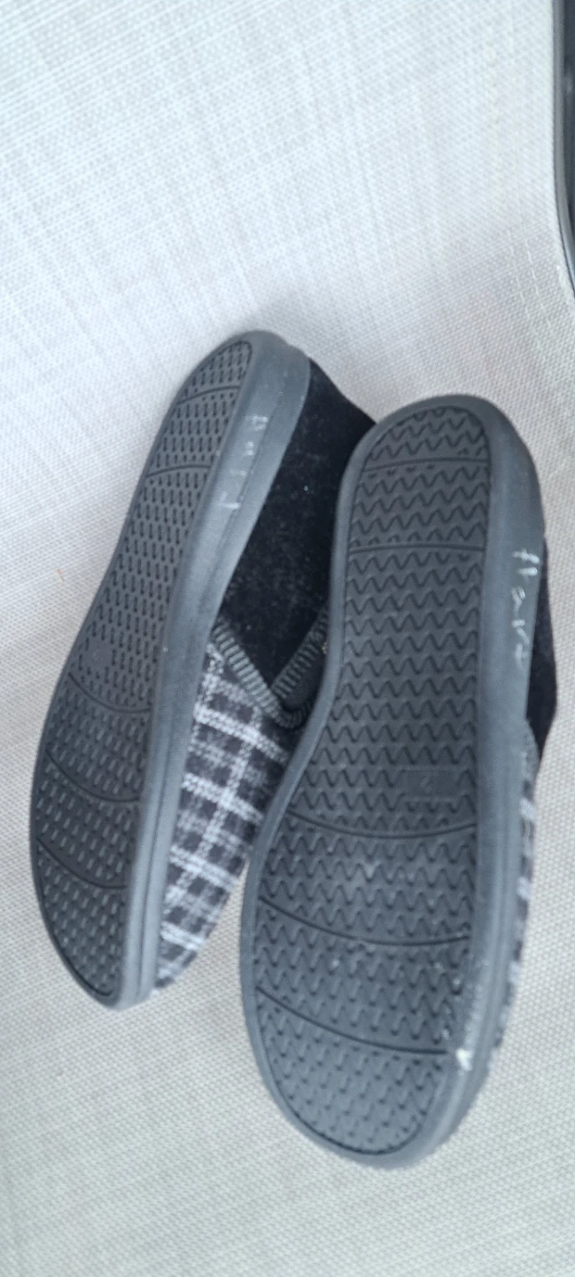George Men's Plaid Slippers Size Medium - photo 3