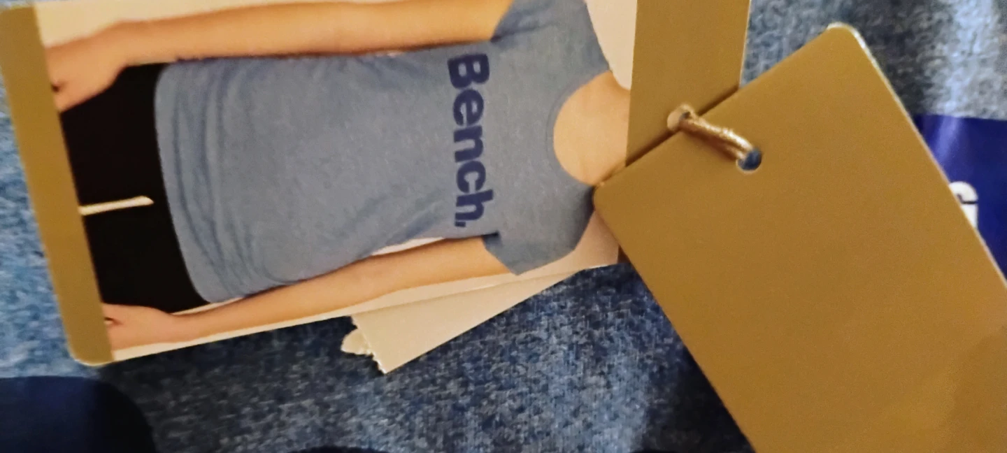 Bench. Blue Ruched Maternity T-Shirt - Size L - photo 3