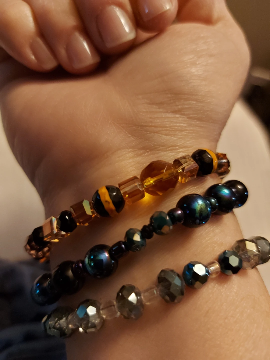 3 Beaded Bracelets - photo 3
