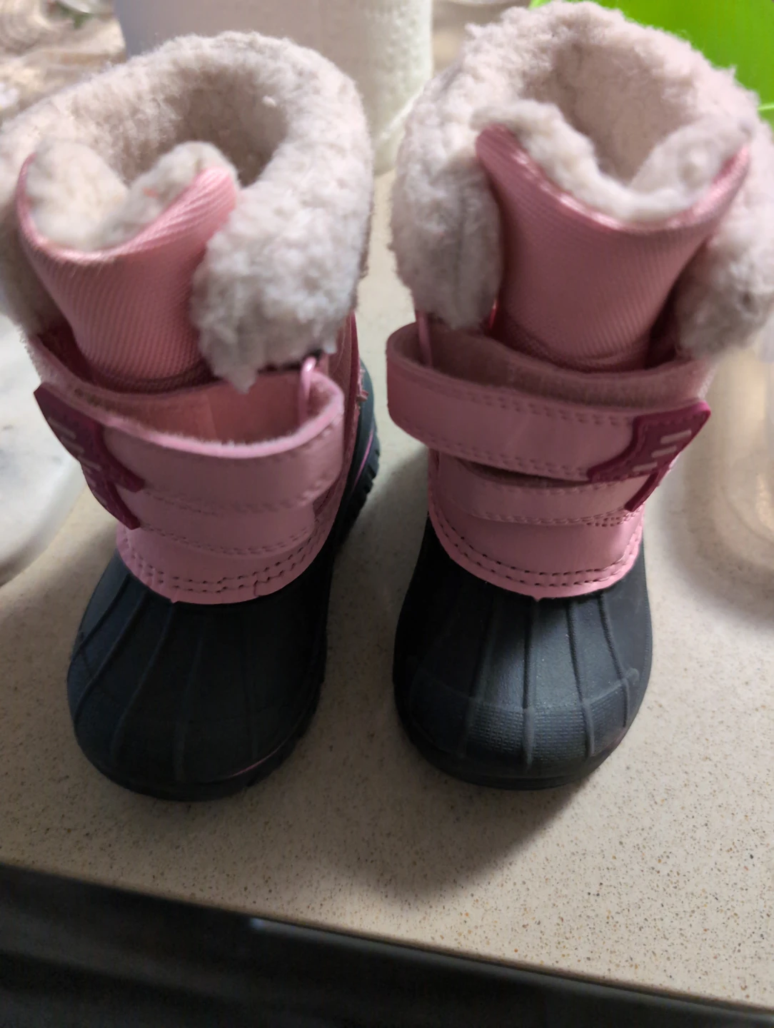 Pink Toddler Winter Boots size 4