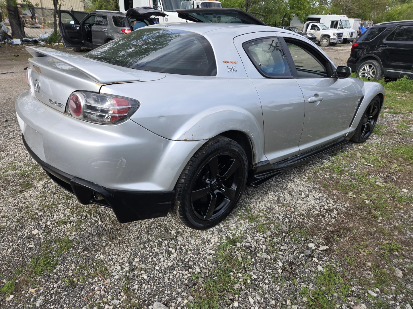 Silver Mazda RX-8 Sport Coupe - photo 3