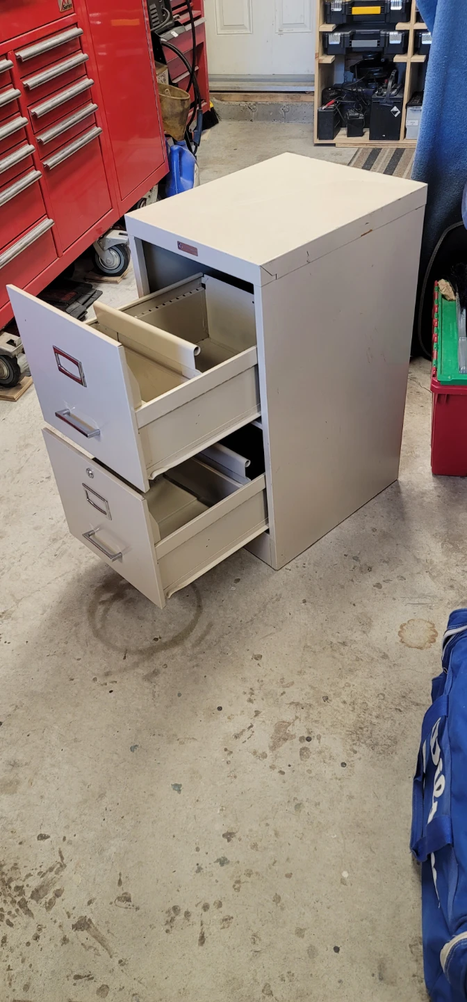 Commodore 2 Drawer Filing Cabinet - photo 2