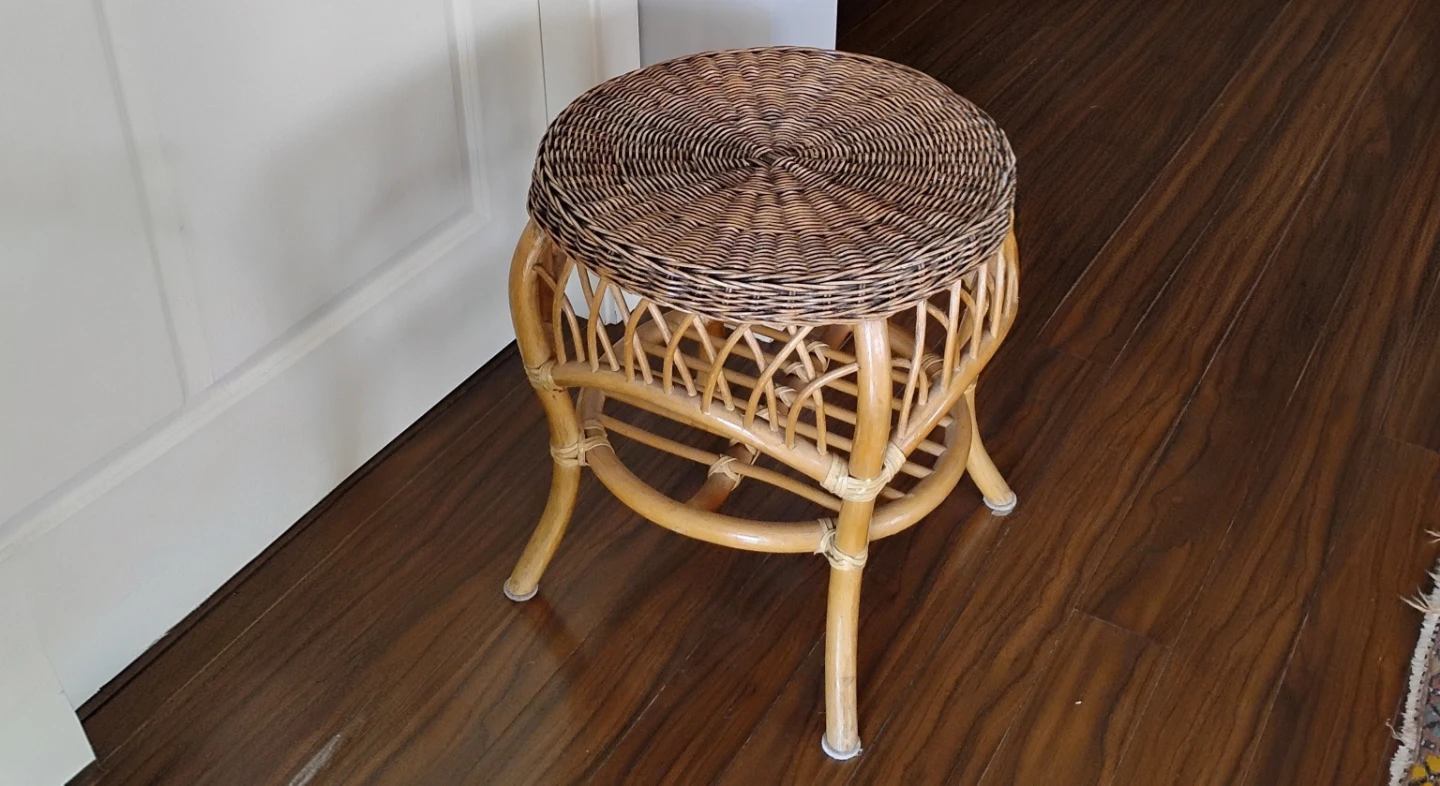 Antique Wicker Table