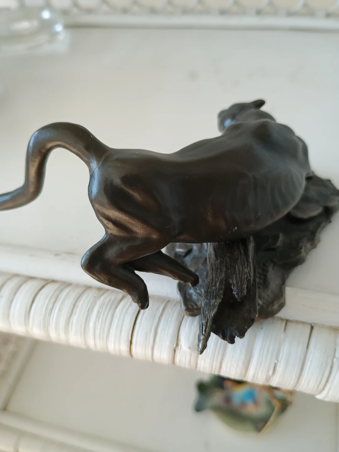 The Franklin Mint "The Mountain Lion" Pewter Figurine - photo 2
