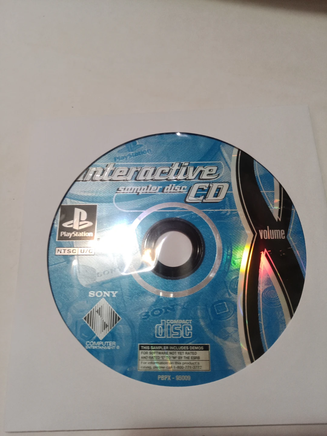 PlayStation Interactive Sampler Disc CD (NTSC U/C)