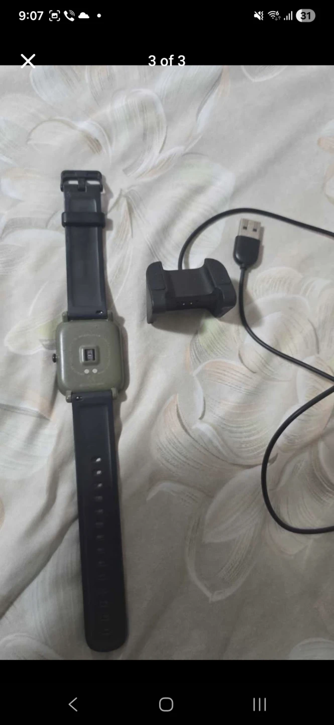 Xiaomi Amazefit Fitness Watch with Charger - photo 2