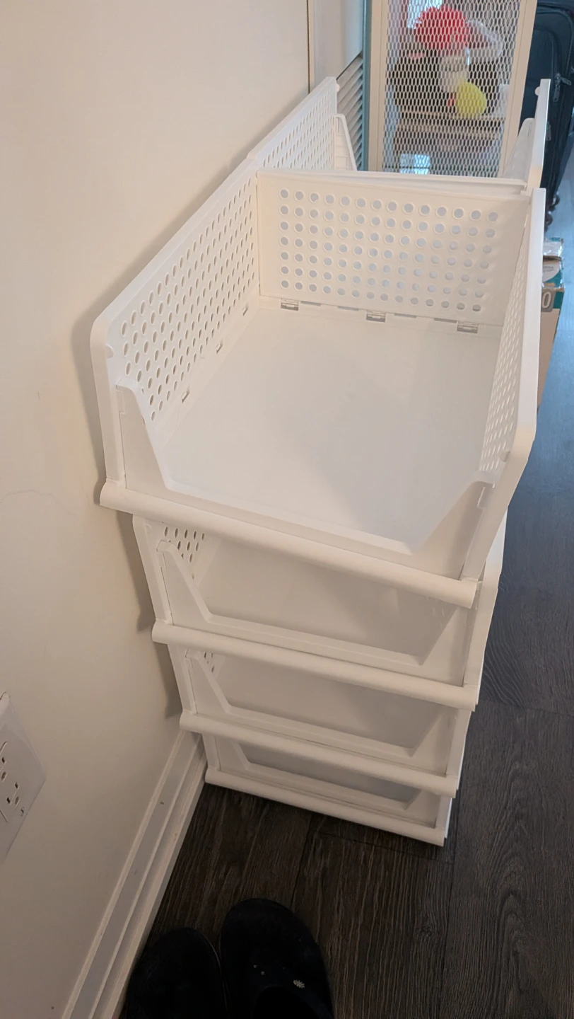 Stackable Storage Bins (Set of 8) - photo 2