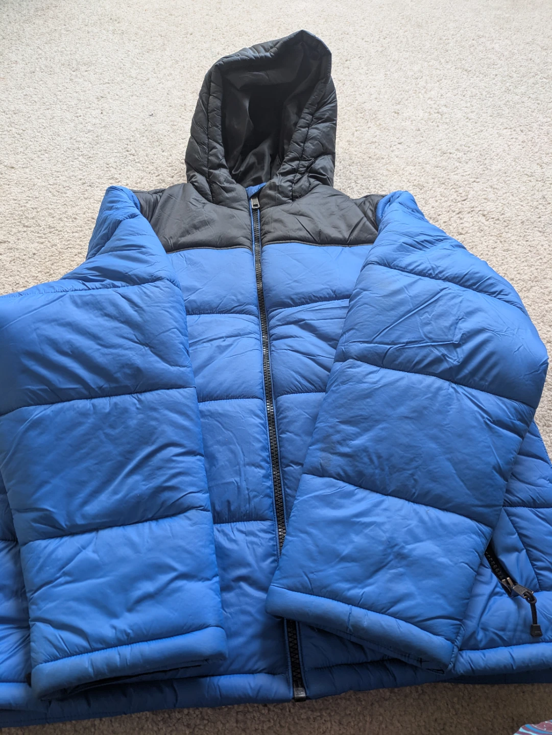Joe Fresh Puffer Jacket Blue L/G