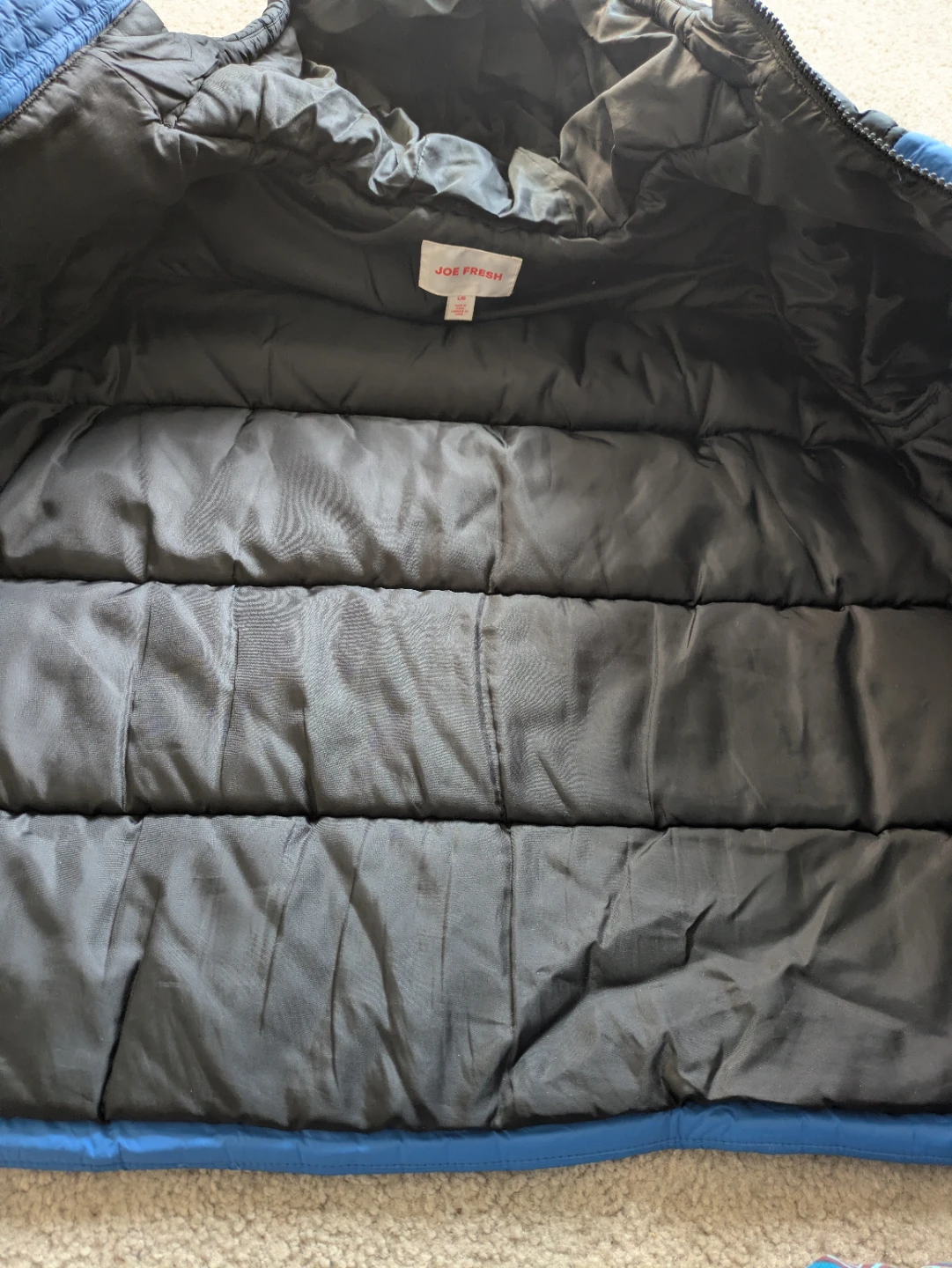 Joe Fresh Puffer Jacket Blue L/G - photo 2