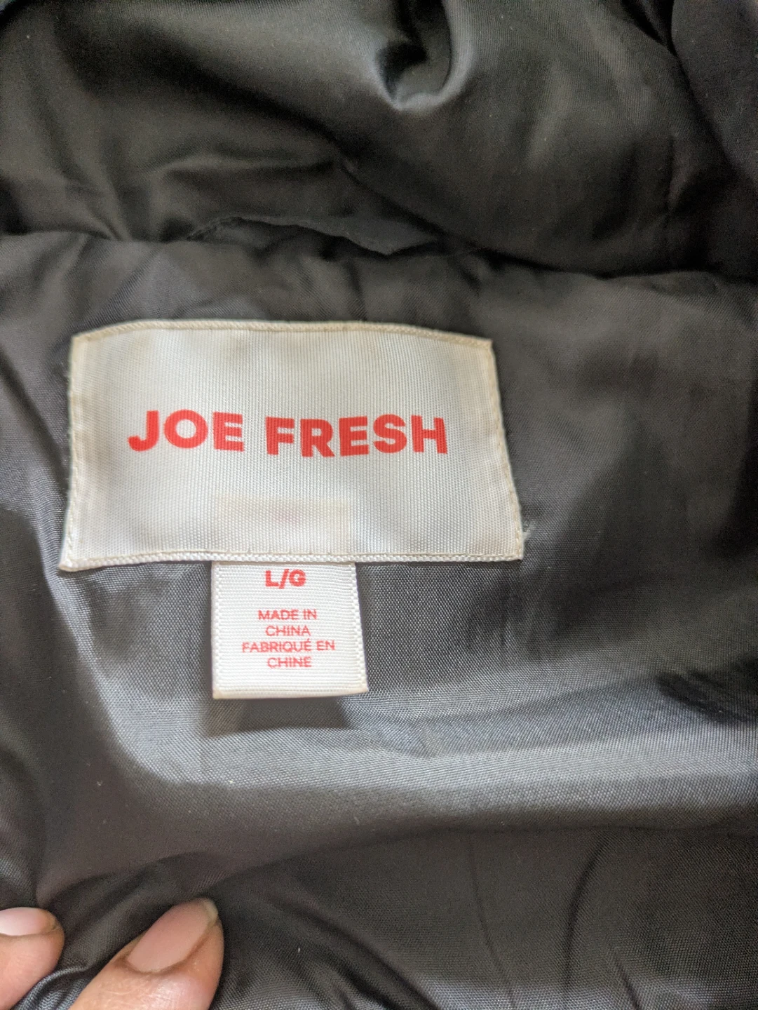 Joe Fresh Puffer Jacket Blue L/G - photo 3