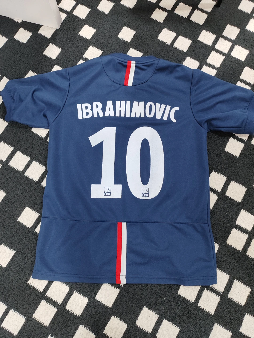 Paris Saint-Germain Ibrahimovic 10 Soccer Jersey - photo 2