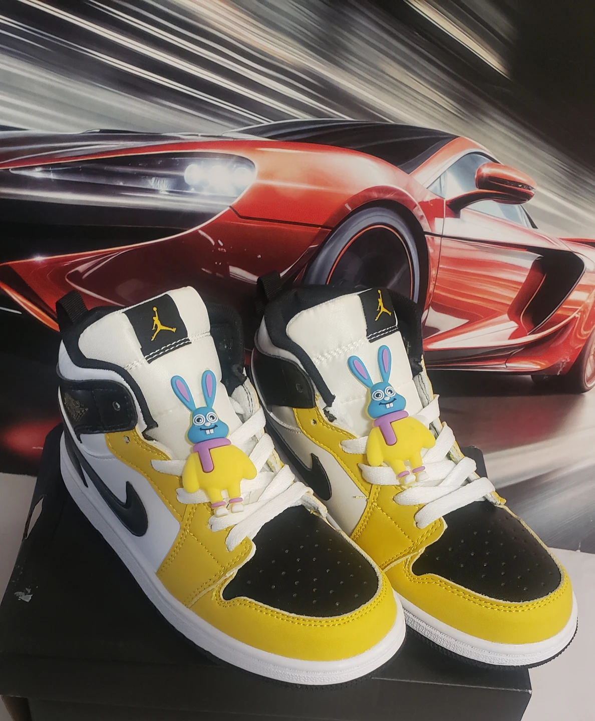 Brand new Jordan 4 High Top Kids Size 3y 2Y - photo 2