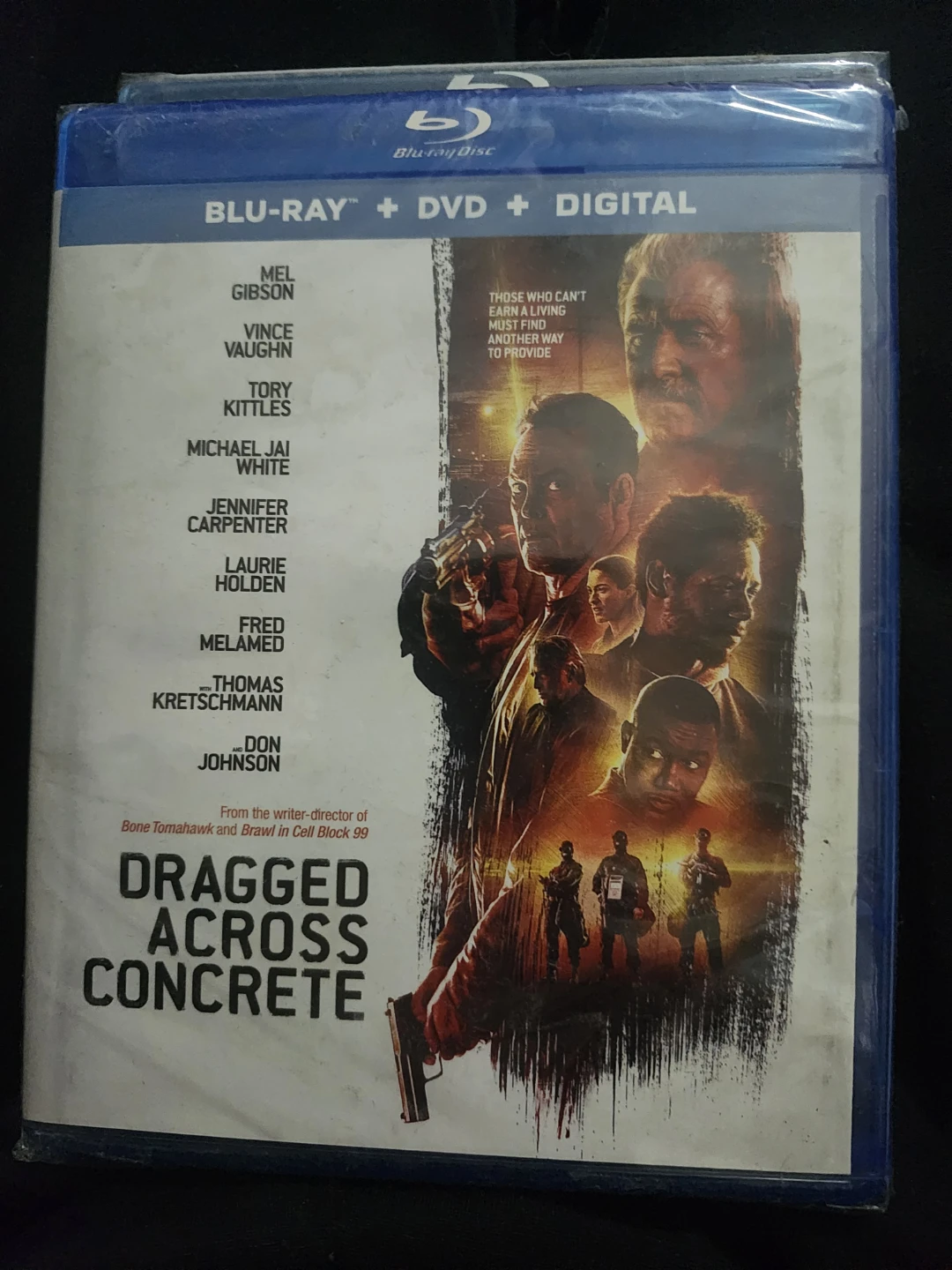 Dragged Across Concrete Blu-ray + DVD + Digital