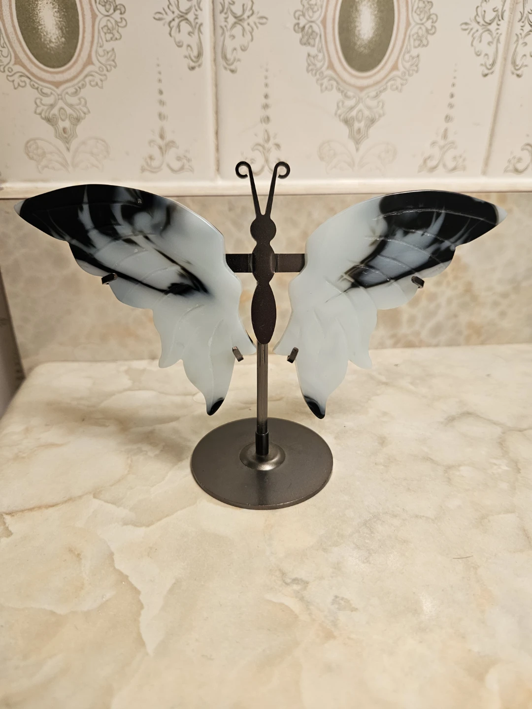 Glass Butterfly Stand