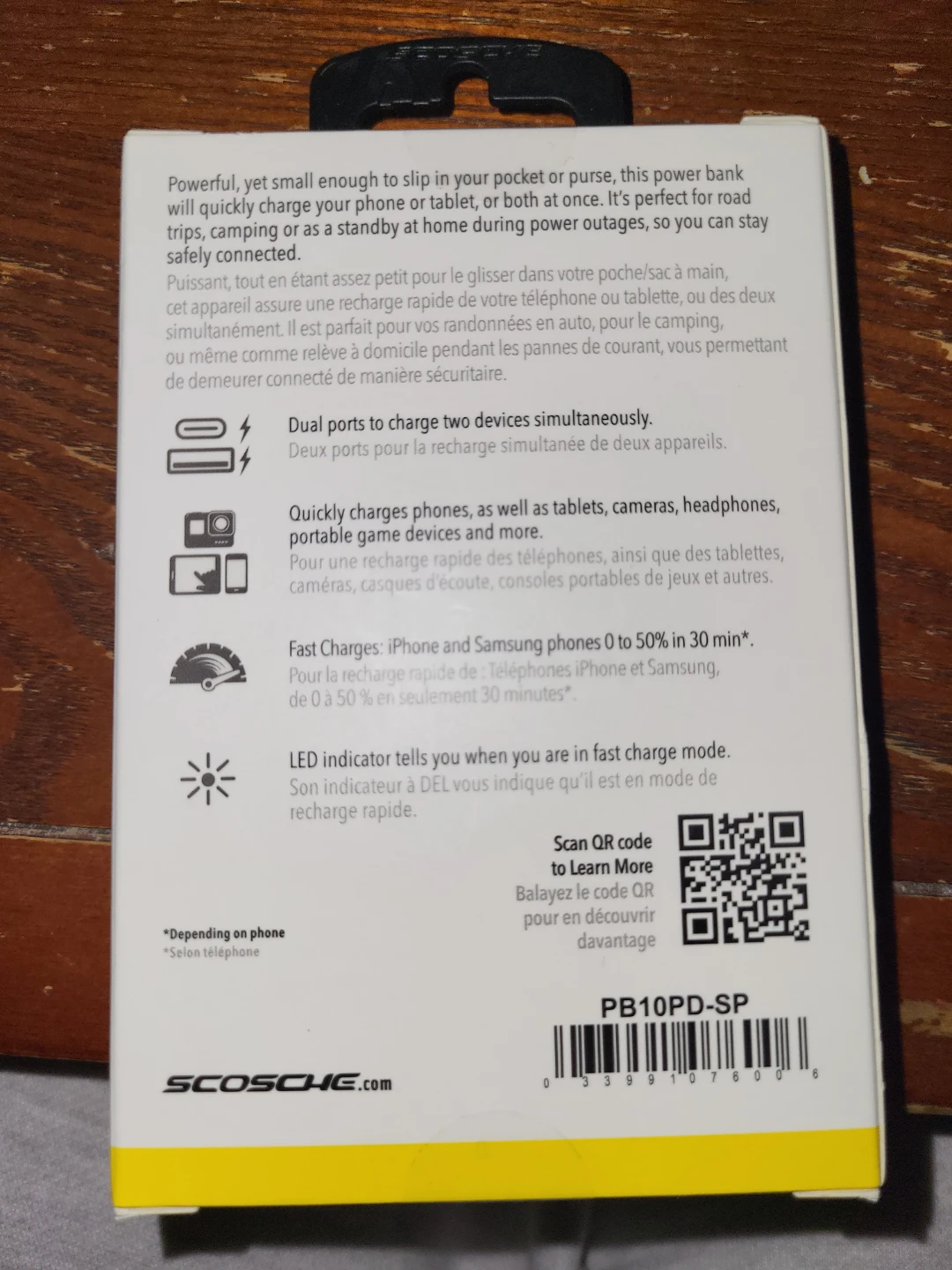 Scosche GOBAT 10K Compact 10,000 mAh Dual-Port Power Bank - photo 2