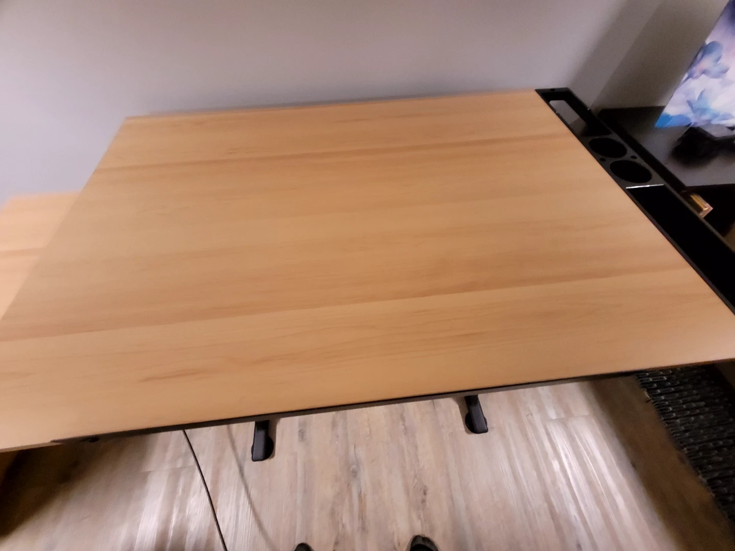 Adjustable Drafting Table with Drawers - photo 4