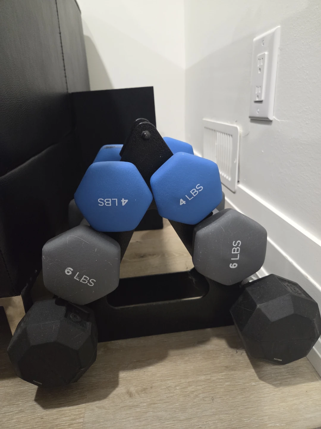 Dumbbell Set with Rack