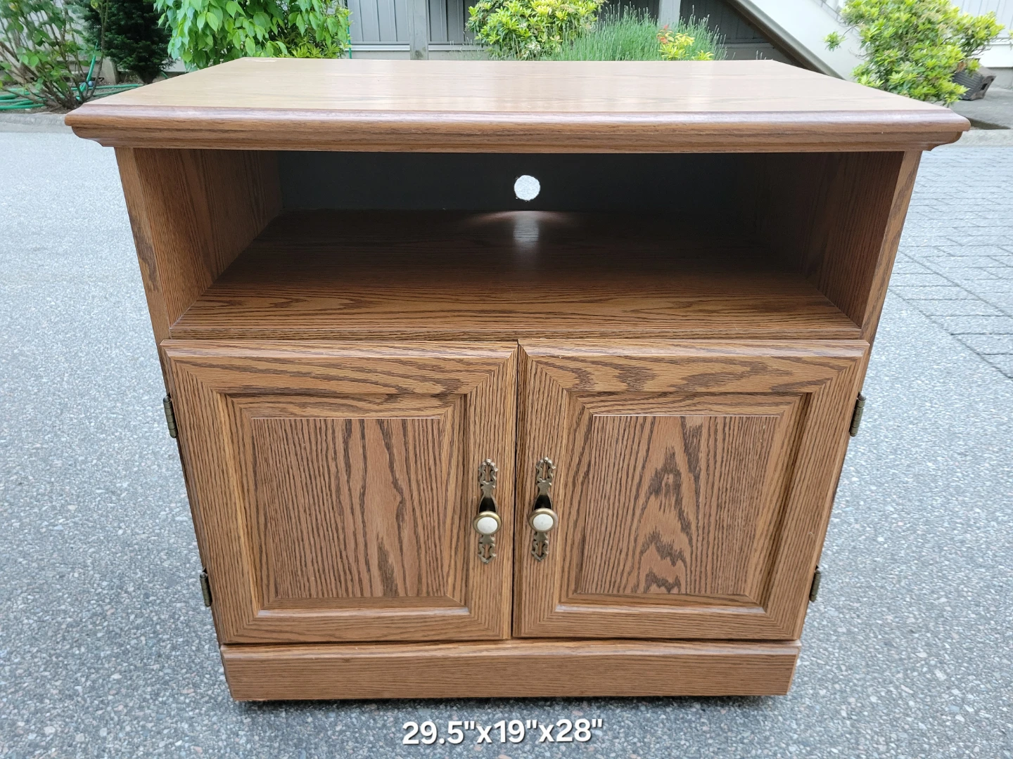 Wooden TV Stand / Media Console / Cabinet. - photo 2