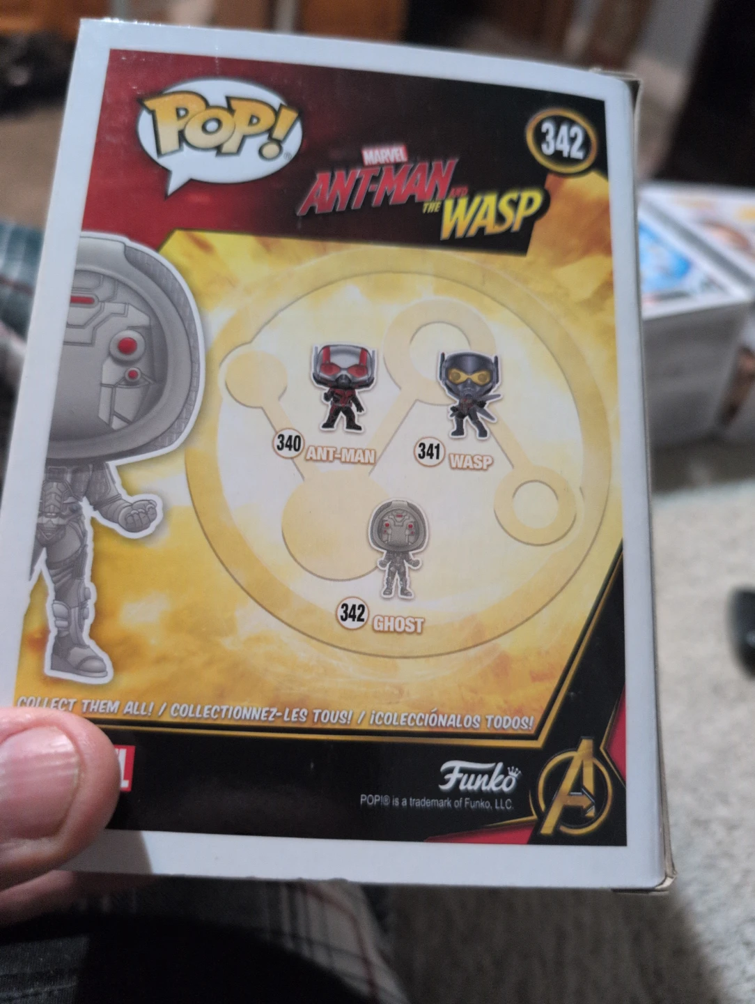 Funko Pop! Marvel Ant-Man and The Wasp Ghost #342 - photo 2