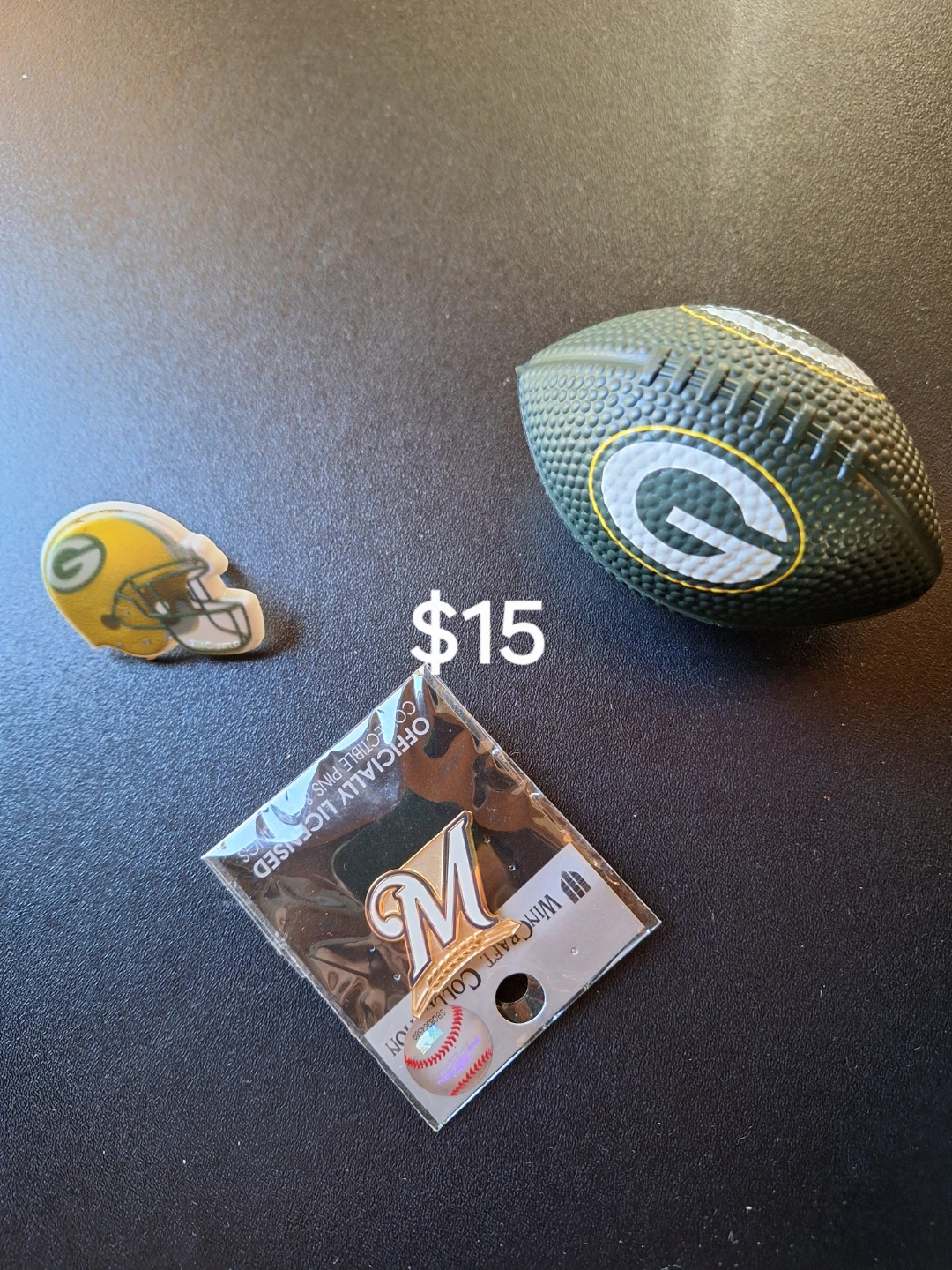 Green Bay Packers & Milwaukee Brewers Collectibles