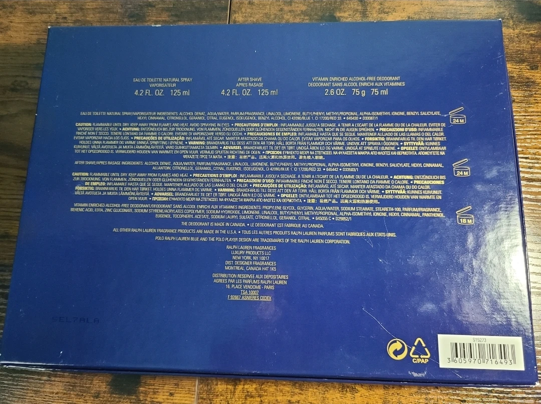 Polo Blue by Ralph Lauren Eau de Toilette & Deodorant Set - photo 3