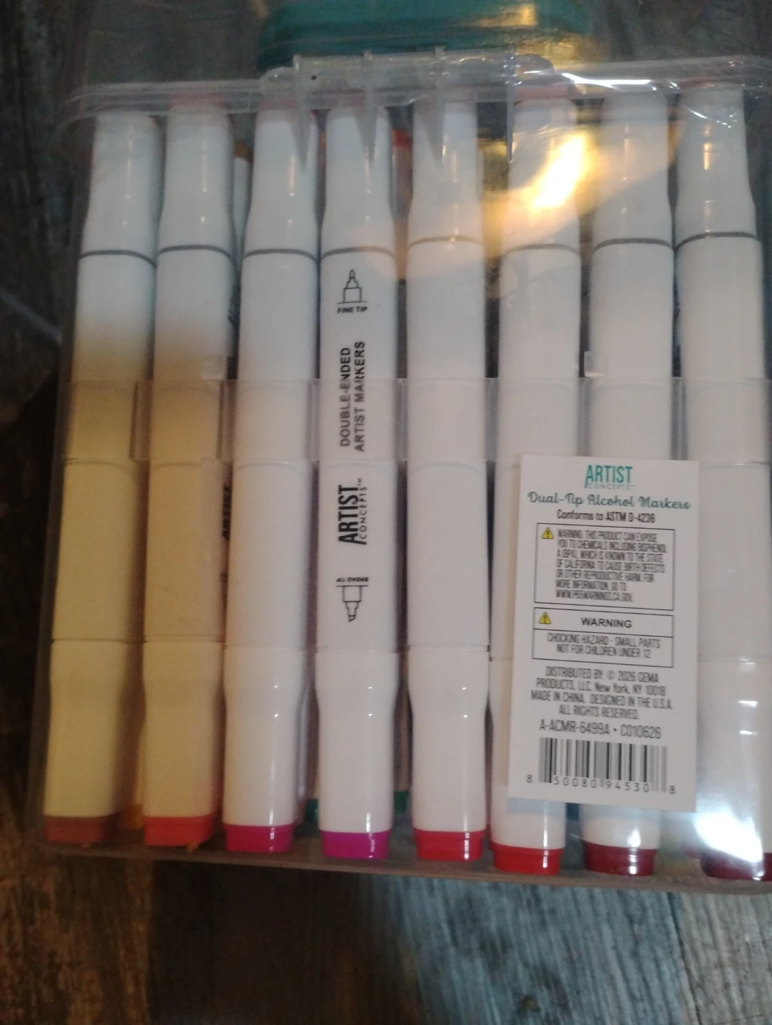 Artist Concepts 48pc Double-Ended Alcohol Markers - photo 4