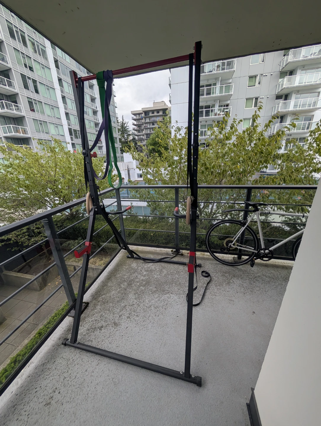 SERTT Power Tower Dip Station Pull Up Bar - photo 2