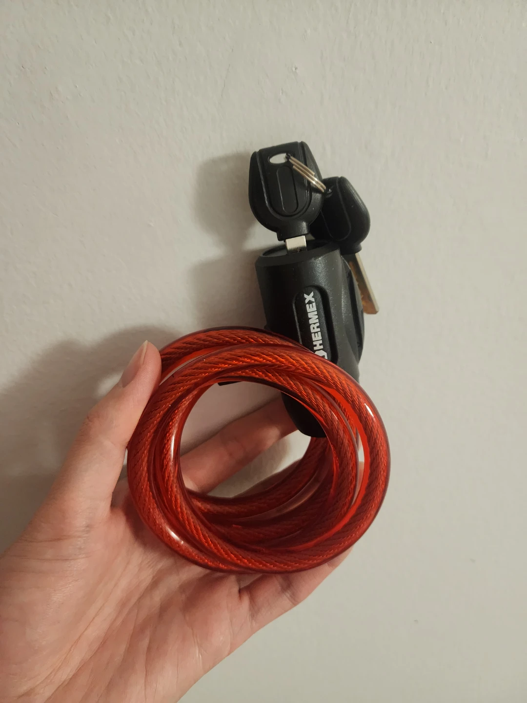 Bike Cable Lock with 2 Keys