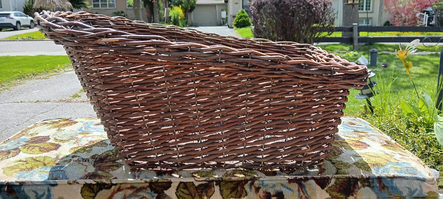 Large Wicker Storage Basket - photo 2