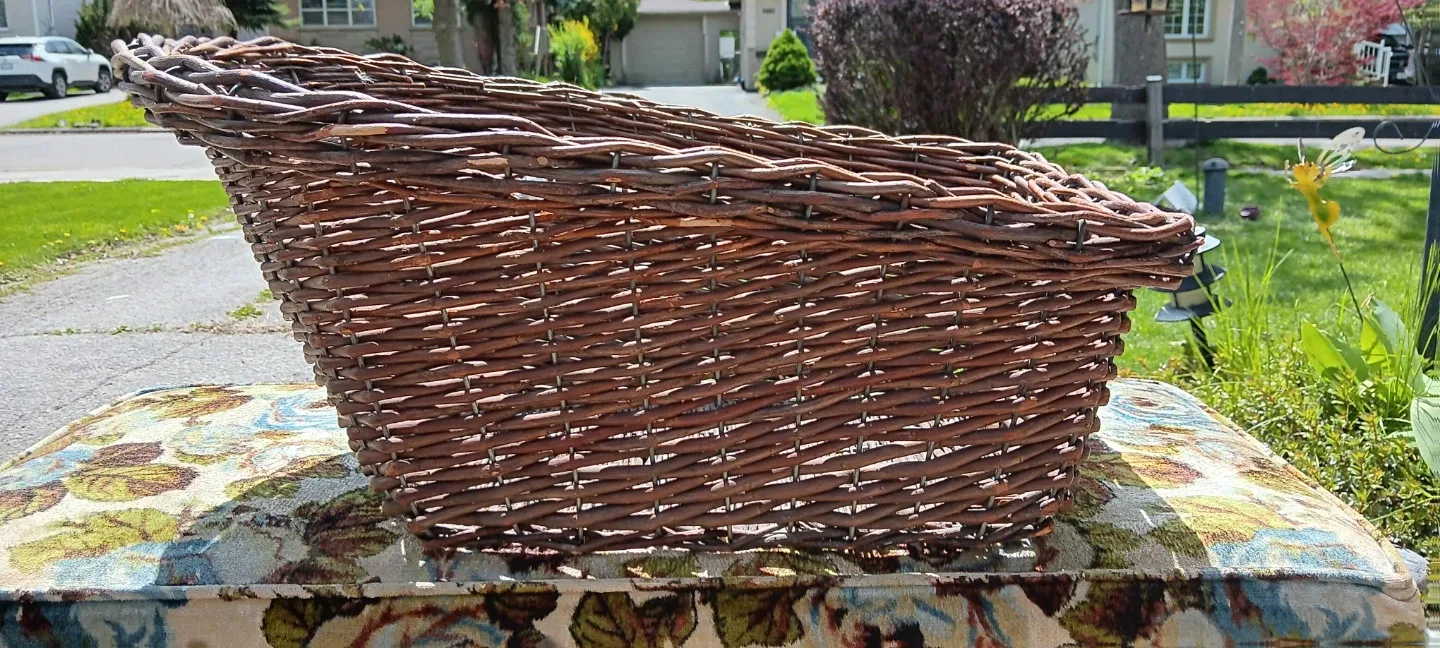 Large Wicker Storage Basket - photo 2