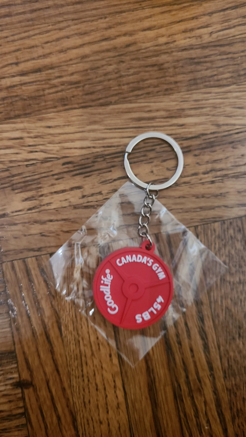 NEW Goodlife Canada's Gym Keychain - photo 2
