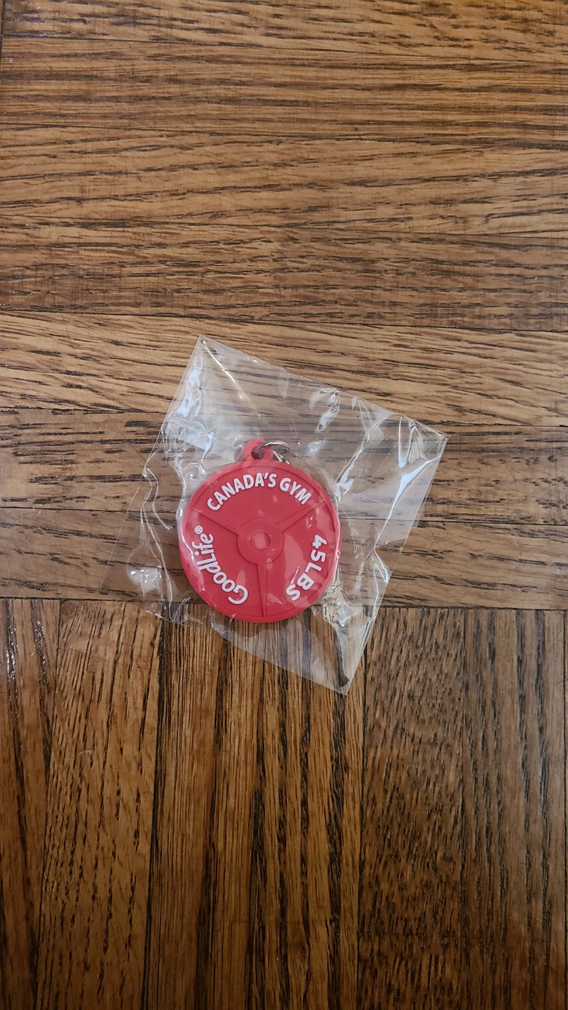 NEW Goodlife Canada's Gym Keychain - photo 4