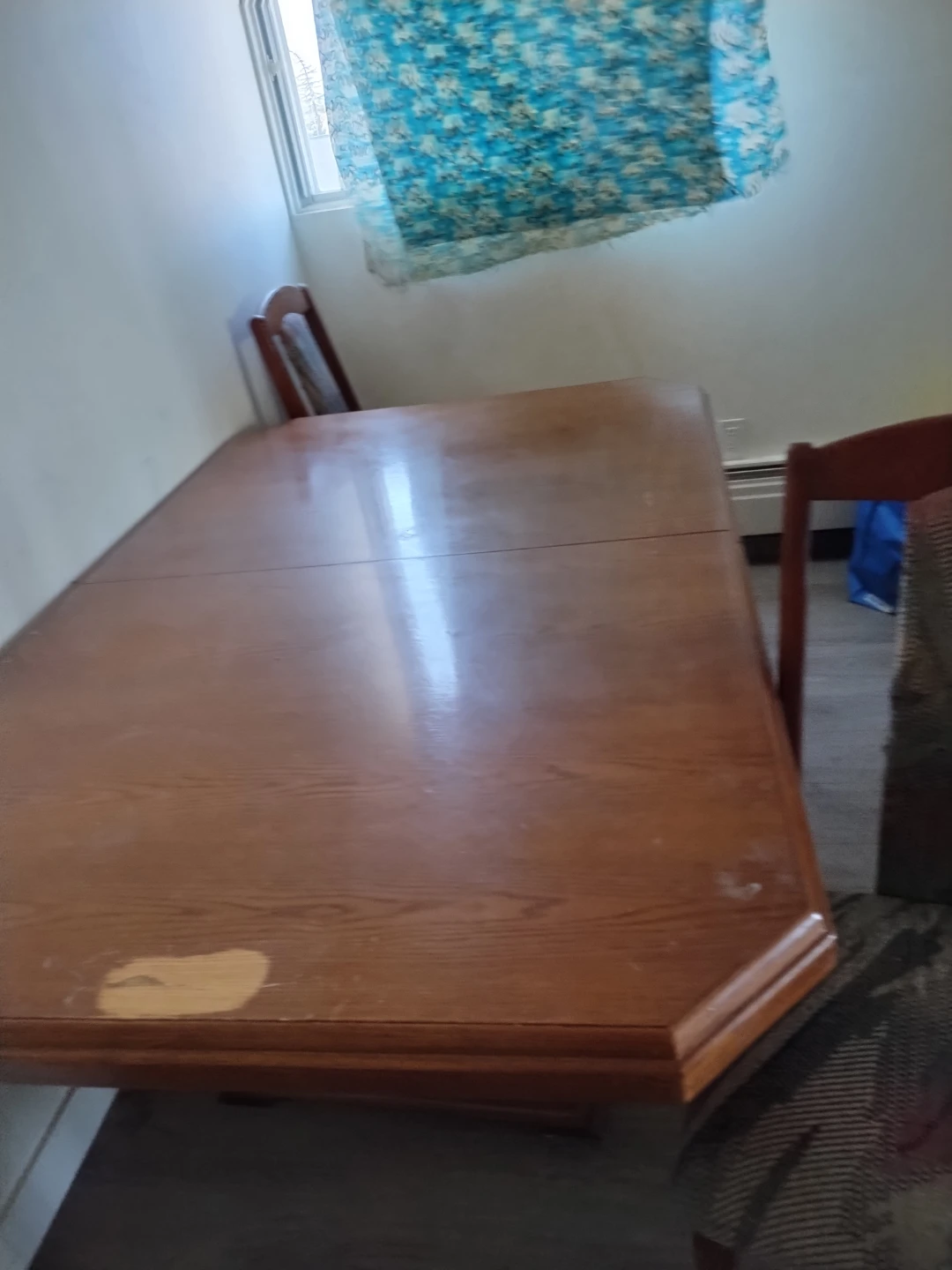 Wooden Dining Chair with Upholstered Seat and Back