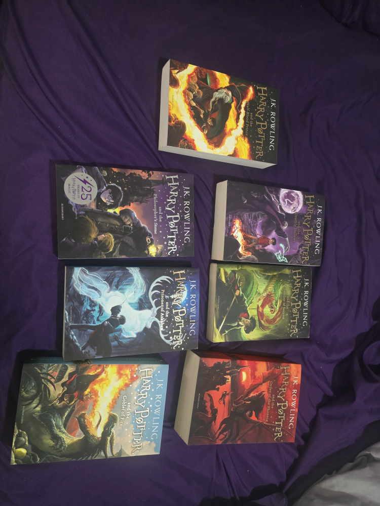 J.K. Rowling Harry Potter Book Set