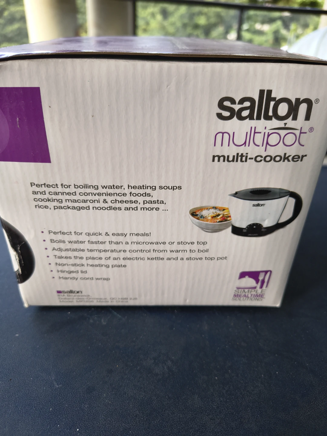 Salton Multipot Multi-Cooker MP1206 - photo 3