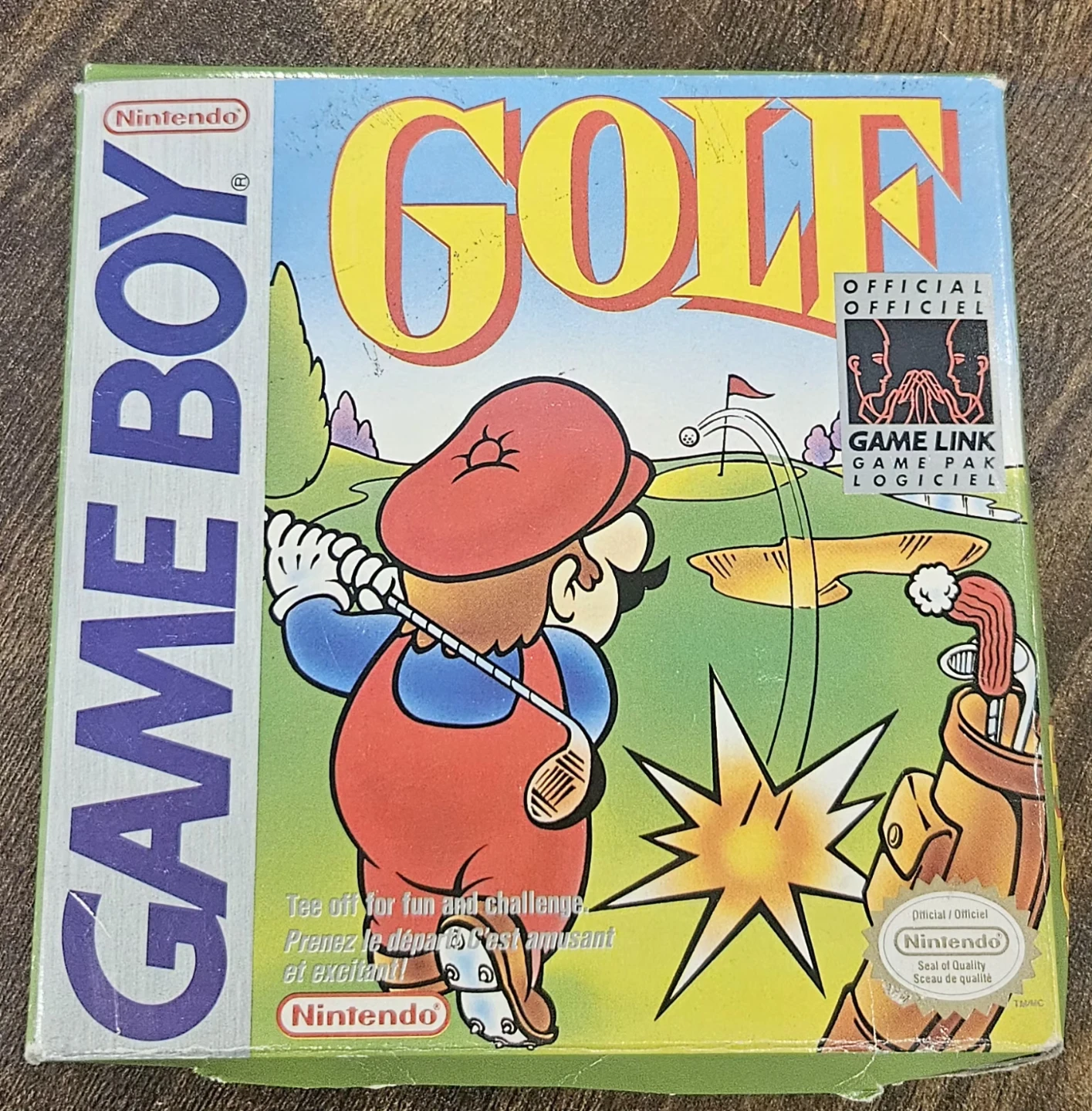 Nintendo Game Boy Golf Game CIB