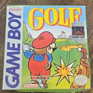 Nintendo Game Boy Golf Game CIB
