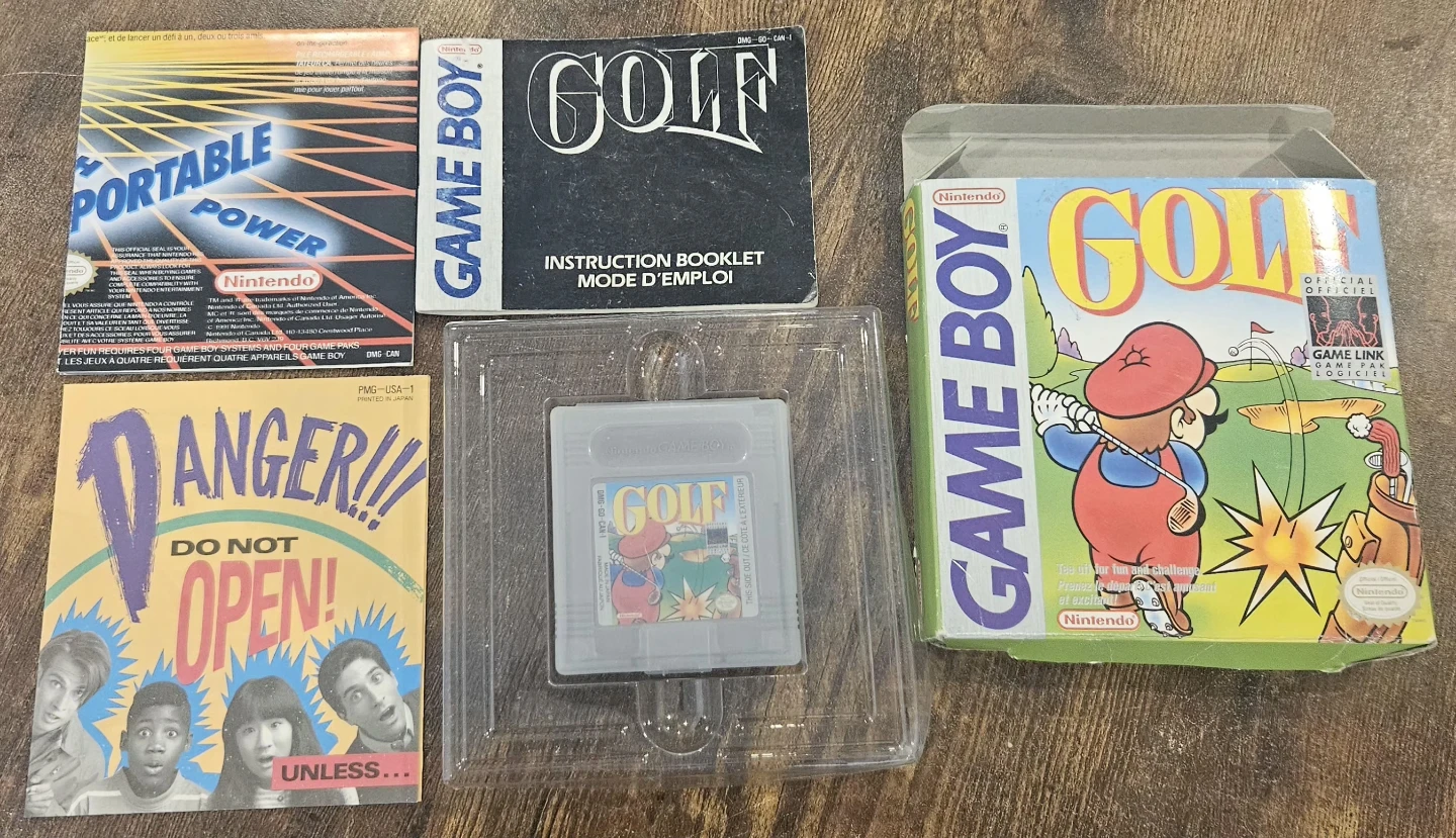 Nintendo Game Boy Golf Game CIB - photo 2