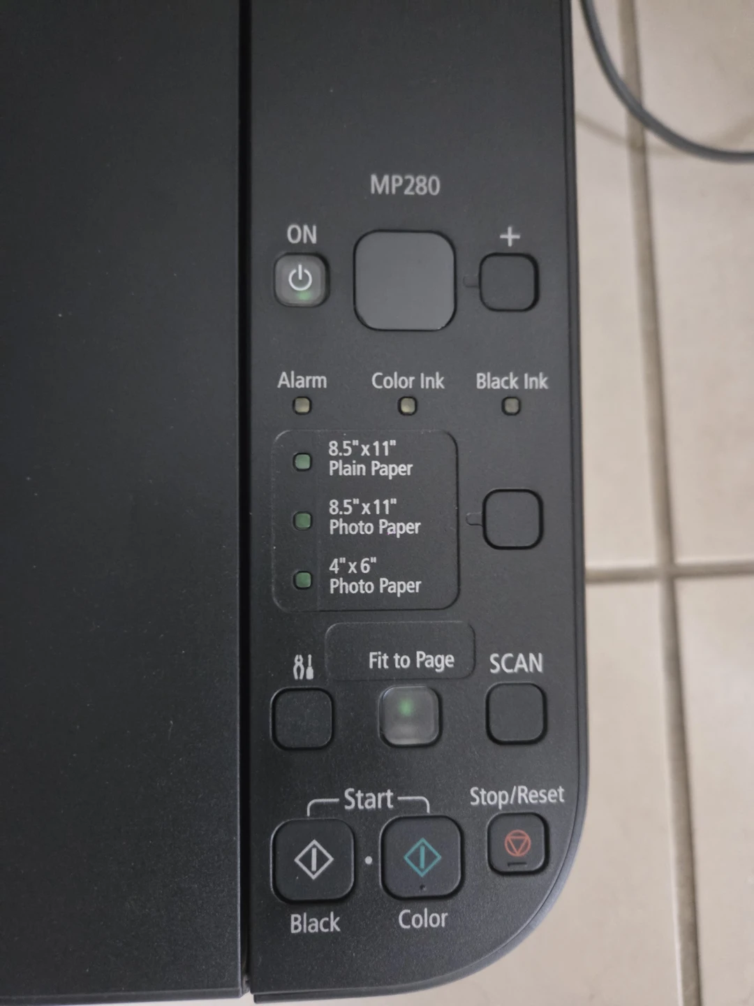 Canon PIXMA MP280 All-in-One Printer - photo 3