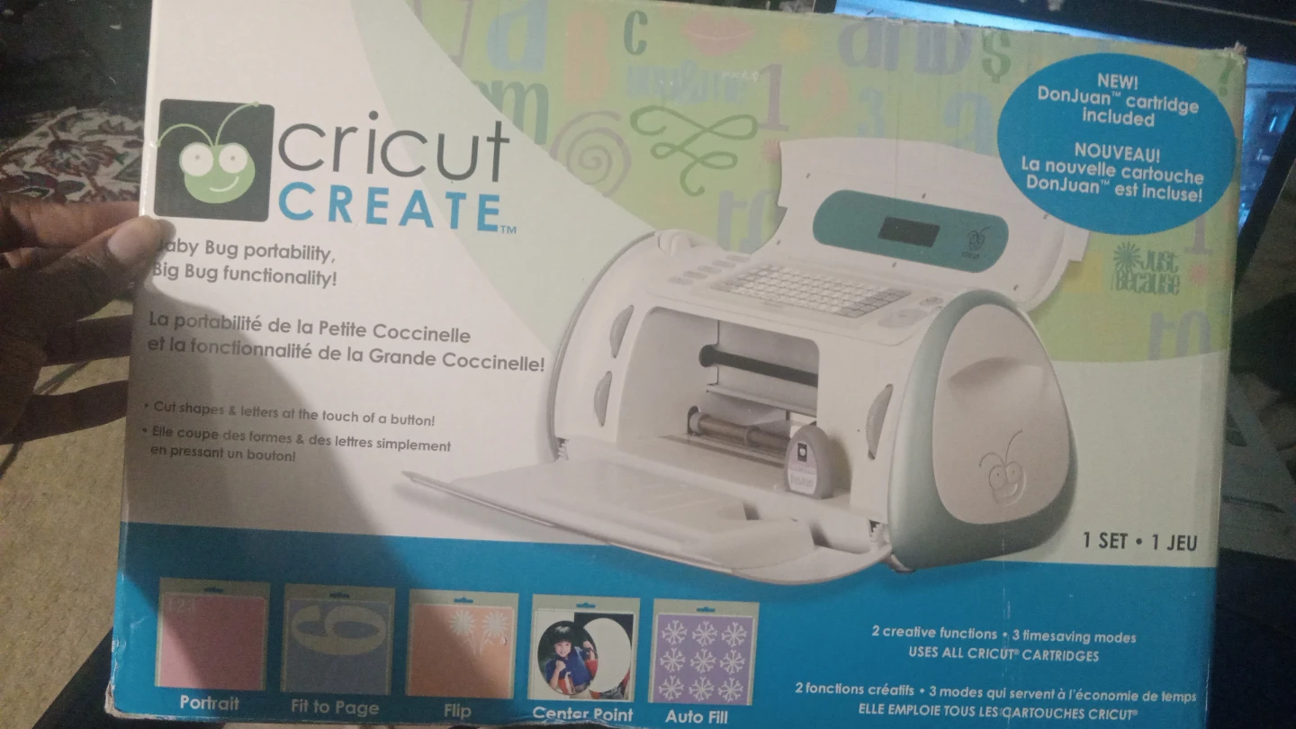 Cricut CREATE Machine with DonJuan Cartridge