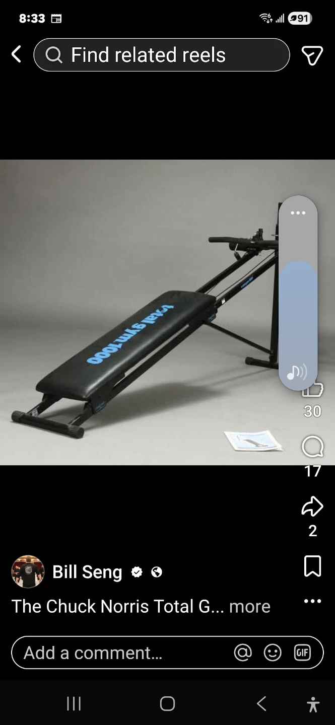 Total Gym Fit Home Fitness Machine