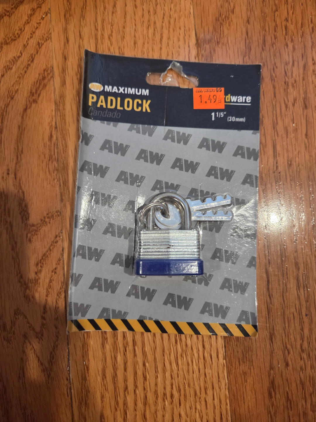 Maximum Padlock 1 1/5" (30mm) with 2 Keys - photo 5