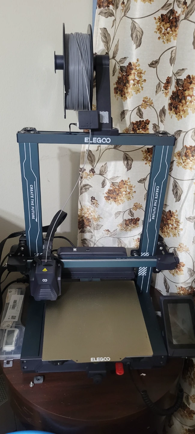 ELEGOO Neptune 4 Pro 3D Printer with Filament Spool