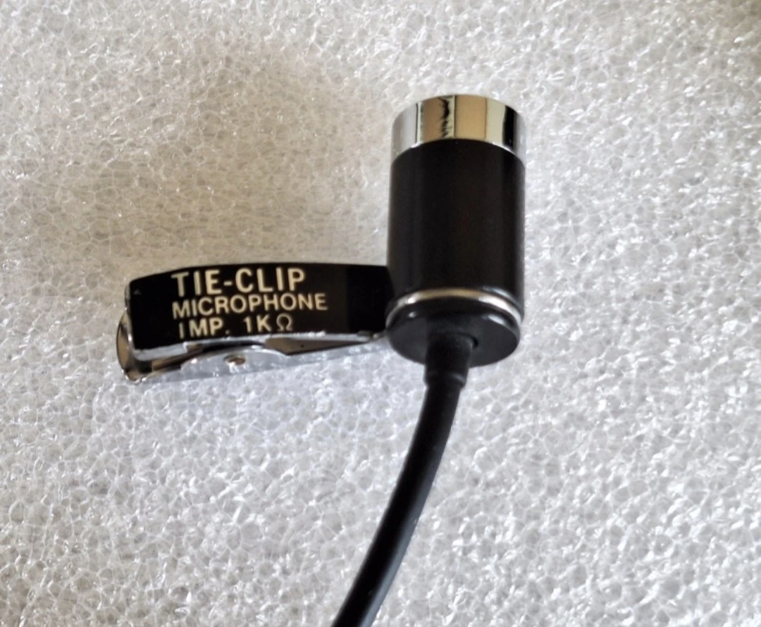 Tie-Clip Microphone 1k Ohm Impedance - photo 3